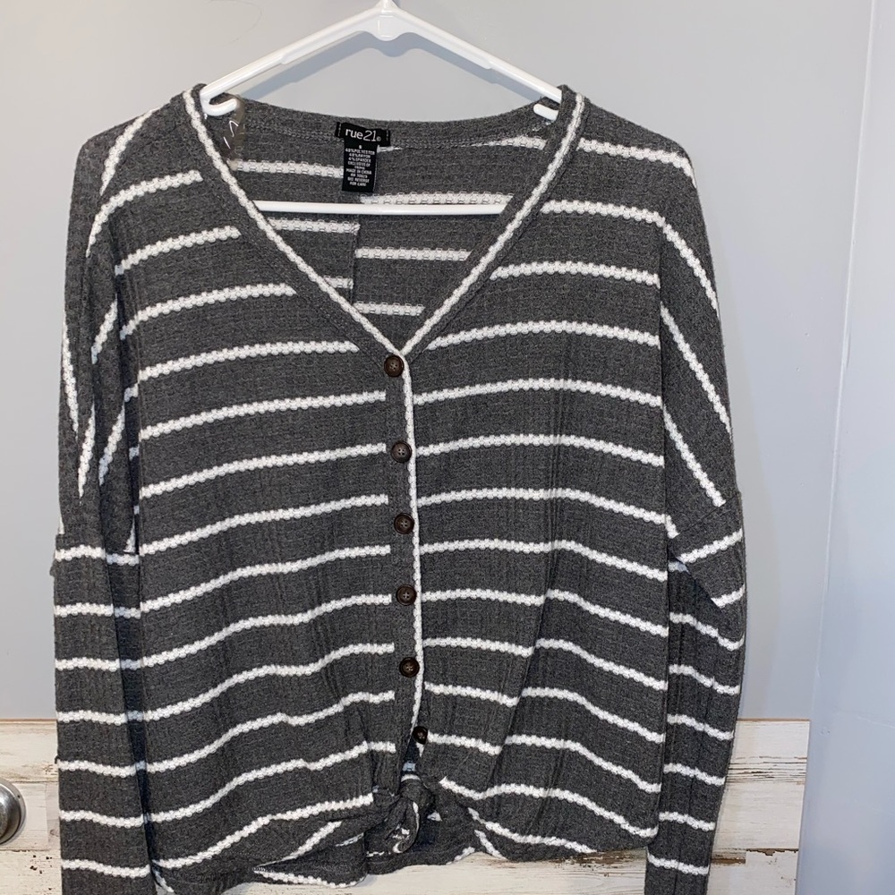 Rue 21 Stripped sweater Small